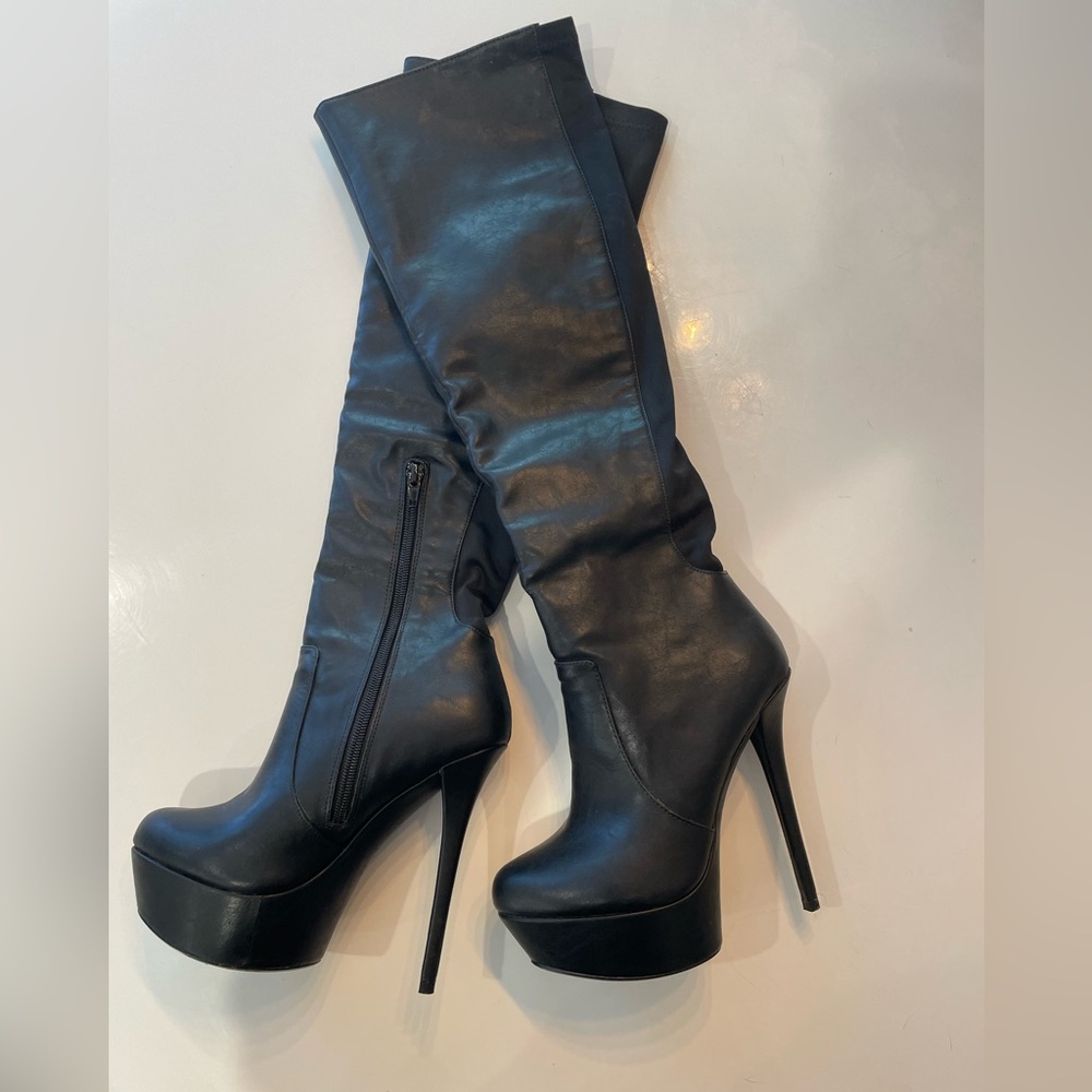 Knee high boots